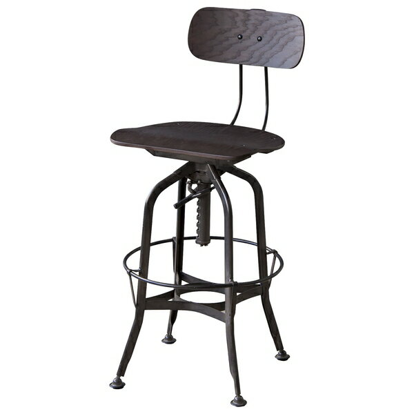 東谷 カウンターチェア チェアー 椅子 チェア 回転 昇降 ヴィンテージ TTF-524BR