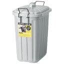 東谷 屋外使用に最適 驚きの復元力を持つ60L ポリバケツ LFS-937GY(3)