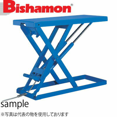 ビシャモン(スギヤス) 油圧駆動式テーブルリフト スーパーローリフト 三相200V LX100N-B 最大積載能力：1000kg [法人限定]