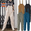 Dickies(ディッキーズ) ストレッチオックスオーバーオールカーゴ D-739 選べるカラー:5色 サイズ:XS~3XL 作業着・作業服・つなぎ