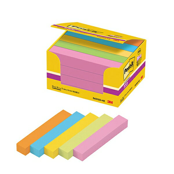 商品の特徴 スリーエムジャパン 5601SS-NE ポストイットエコノパック 強粘着見出し小 ネオンカラー 混色 しっかり貼れる。きれいに剥がせる。粘着力が約2倍の強粘着（スリーエムジャパン社通常粘着製品比）。バラエティ豊かに各種サイズをご用意。 製品仕様 ●サイズ：縦75×横14mm ●1個枚数：90枚※紙箱は新デザインに順次変更となります。 JANコード：4549395526147