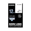 カシオ(CASIO) ネ-ムランド強粘着テープ12MM 白 XR-12GWE