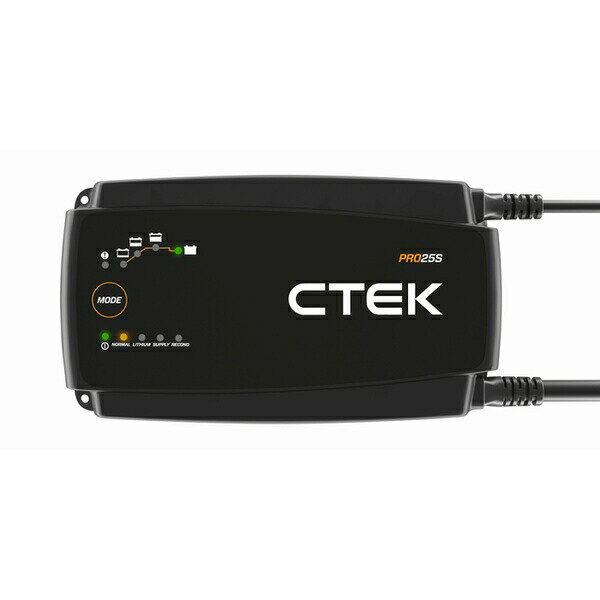 CTEK(シーテック)　PRO25S　JP　リチウム対応　バッテリー充電器　25A　40-326