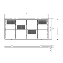 DAIKIN(ダイキン) 純正別売品 オイルガードフィルタ KAAJ50D160 オーケー器材