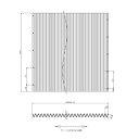 DAIKIN(ダイキン) 純正別売品 交換用プリーツフィルター KAC998A4 オーケー器材