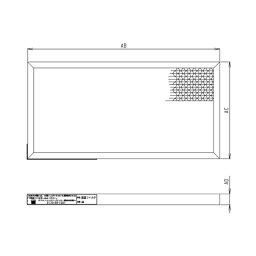 DAIKIN(ダイキン) 純正別売品 脱臭フィルタ KAD91A3 オーケー器材