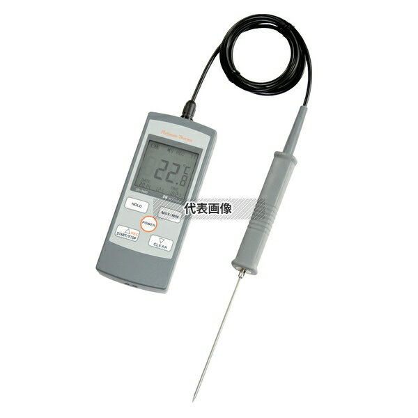 熱研 防水ハンディ型白金デジタル温度計 プラチナサーモ SN-3400 64×26×H154 温度計 No.0132300