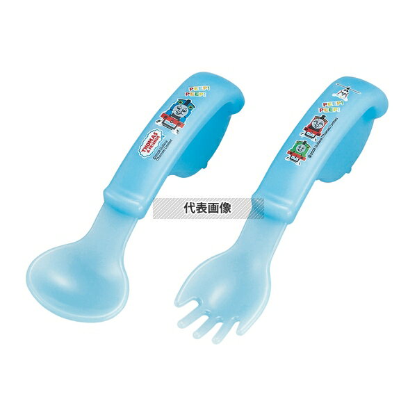 オーエスケー(OSK) 子供食器 機関車トーマス スプーン&フォークセット スプーン:108mm No.0252730