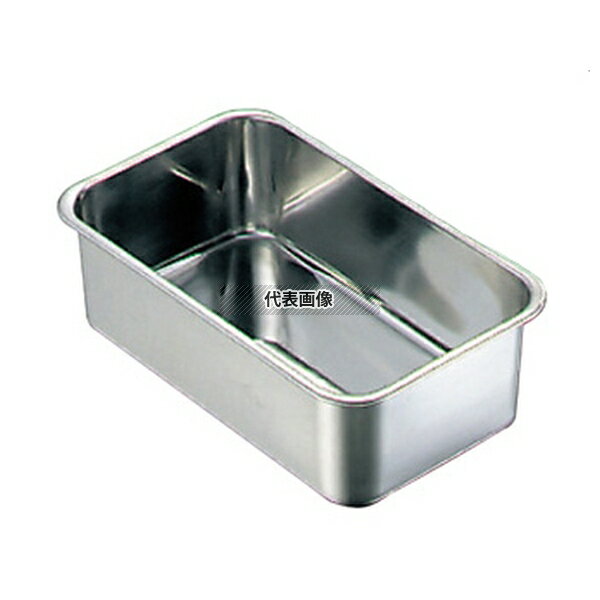 クローバー 18-8(ステンレス) 深型 長バット 370型 6L 372×200×H97mm バット No.0281400