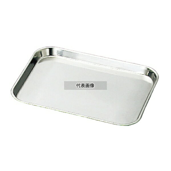 クローバー 18-8(ステンレス) 肉バット 大 420×310×H25mm バット No.0287600