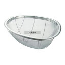 本間冬治工業 弁慶(BK) 18-8(ステンレス) 亀ザル 8升用 530×520×H185mm ザル No.0422300