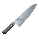 正広作(日本鋼・ツバ付) 冷凍庖丁 27cm 幅広 冷凍庖丁 包丁 No.0605600