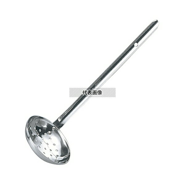 YUKIWA(三宝) UK 18-8(ステンレス) 穴明レードルお玉 90cc 73×327mm レードル/お玉 No.0674000