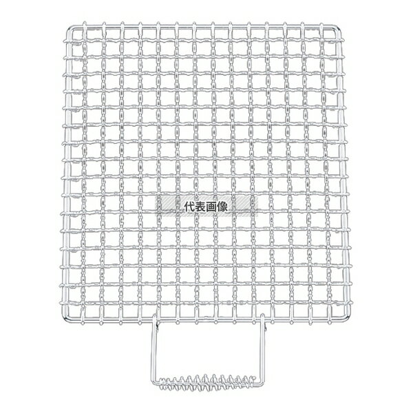 EBM(江部松) EBM(江部松) 片手 焼アミ クロームメッキ 39cm 35317 390×360 アミ No.0837000