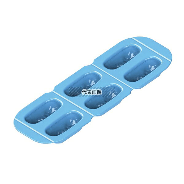 江部松商事 アサヒ ソフト食シリコン型 スシ型 ASU-B ブルー 25ml×6 278×115×H25 ソフト食型 No.0897200