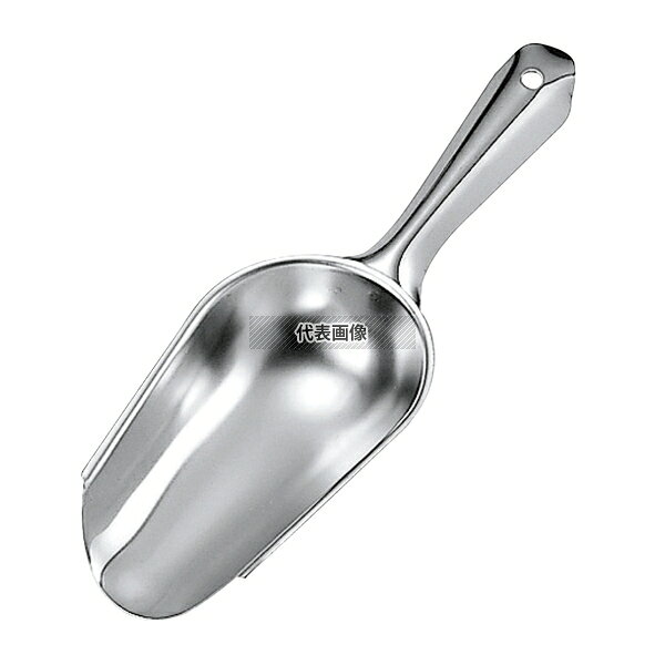 日本メタルワークス ダッシュ 18-8(ステンレス) 氷スコップ 130×75×230 スコップ No.0968800