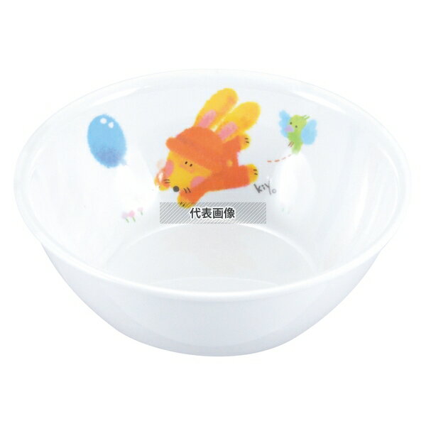 【5個セット】国際化工 メラミン子供食器 スイートラビット 中食器 J1SR 430ml φ140×H51 和/洋/中 食器 No.0979200