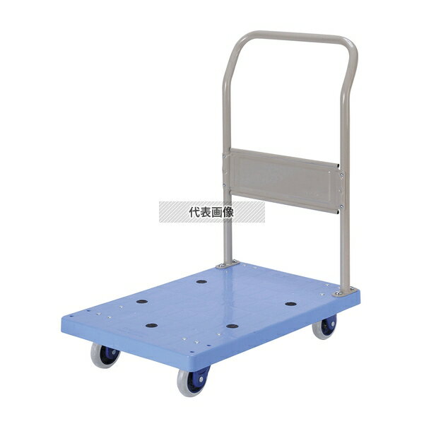 金沢車輛 静音台車 (ハンドル固定式) 小型 NP-102GS 720×470×H870 カート/台車 No.0983110