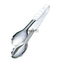 (有)大泉合成 PP柄 万能トング ミニ ホワイト 抗菌 18-8(ステンレス) 220mm 全長220 トング No.1164740