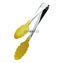 田辺金具 抗菌耐熱カラートング ミニ イエロー18cm 180 トング No.1173670