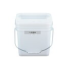 トスロン 角型 密閉容器 10L (ナチュラル・ソフト) 10L 運搬/ケータリング No.1197300