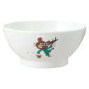 関東プラスチック工業 メラミン食器 クマノガッコウ「ジャッキーノタカラモノ」飯椀 (身) CM-7TA 250ml φ108×H50 飯碗 和/洋/中 食器 No.1263070