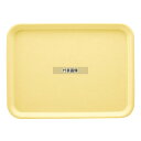 江部松商事 長角トレー AP-440-PY パステルイエロー FRP 440×330×H20 トレイ カフェ/サービス用品/トレー No.1267600