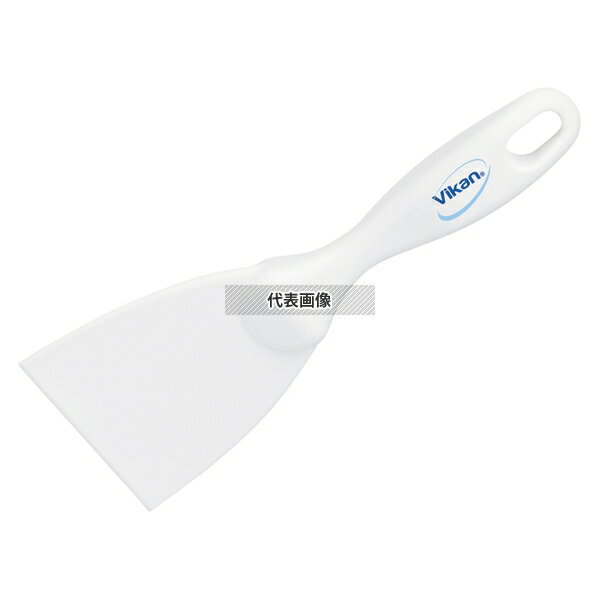 ヴァイカン ハンドスクレーパー 小 40605 ホワイト 幅75×全長210 スパチュラ/ヘラ/スケッパー No.1603100