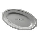 ヴィンテージ 18-8(ステンレス) オーバルプレート 560mm 065552 560×370×H25 和/洋/中 食器 No.1649500