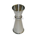 YUKIWA(三宝) UK 18-8(ステンレス) メジャーカップ C 30cc/15cc φ36×φ34×H88 ワイン/バー用品 No.1873400