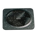 二ノ宮クリスタル 渚 コースター 角 銀 93×93 ワイン/バー用品 No.1914900