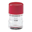 RISU(リス) ノーブル ようじ入れ レッド 40ml φ52×H88mm 卓上小物 No.1981610