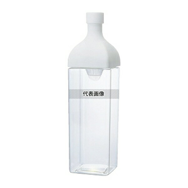 HARIO(ハリオ) カークボトル KAB-120-W (ホワイト) 実用容量1200ml W90×D90×H320 水出し茶ボトル No.2006100