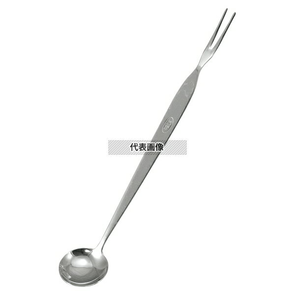 岡部洋食器製作所 抗菌 18-8(ステンレス) 味見スプーン Dタイプ 5ccスプーン&フォーク 5cc 39×257 水マ..