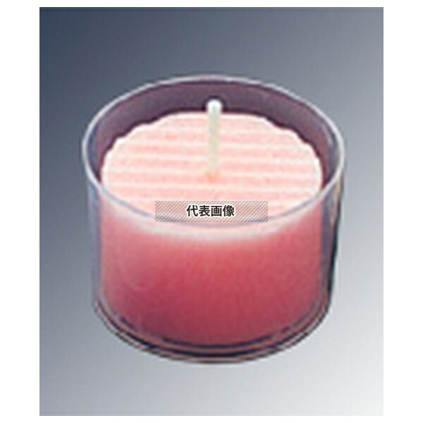 ムラエ商事 カップ入 カラーキャンドル (24個入) PK ピンク ローソク:φ36×H26 卓上小物 No.2886920