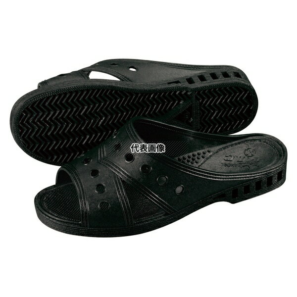 抗菌紳士用サンダル ダンヒル ブラック No.510 M 25.5cm ユニフォーム No.2961200
