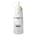 台和 調味料ボトル サジカゲン ME-600S ホワイト 600ml φ80 ディスペンサー/ドレッシングボトル No.3004240