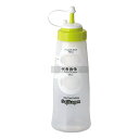 台和 調味料ボトル サジカゲン ME-600S ライムグリーン 600ml φ80 ディスペンサー/ドレッシングボトル No.3004260