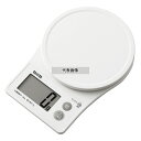 TANITA(タニタ) デジタルクッキングスケール 2kg KJ-216WH 198×140×H27 ハカリ No.3080710