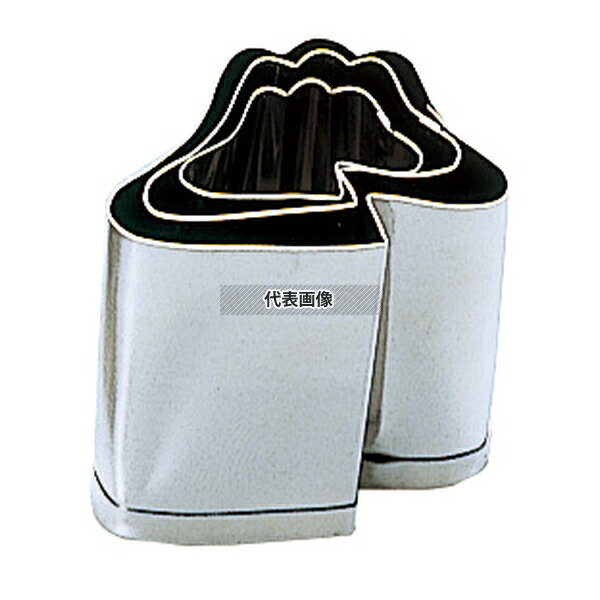 EBM(江部松) 18-8(ステンレス) 手造抜型 春 富士山 #2 27(目安) 野菜抜型 No.3092650