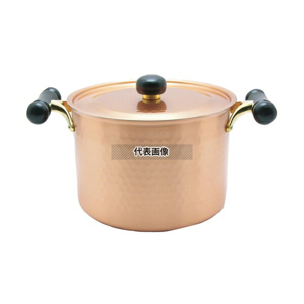 銅IHアンティック 深型鍋 IH-103 22cm 5.8L 230×H155 鍋全般 No.3111100