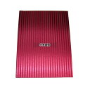 (有)シンビ シンビ レール式メニューブック ST-101 レッド 238×315 メニュー/卓上サイン No.3256870