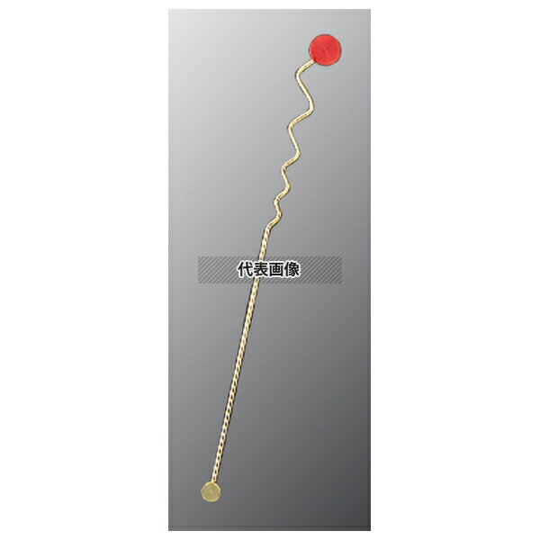 18-8(ステンレス) カプリ マドラー 金 レッド M-90 全長:220 マドラー No.3327620