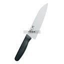 銀チタン 三徳庖丁 F-7010 (GHT-18) 18cm 全長:300 庖丁 No.3832400
