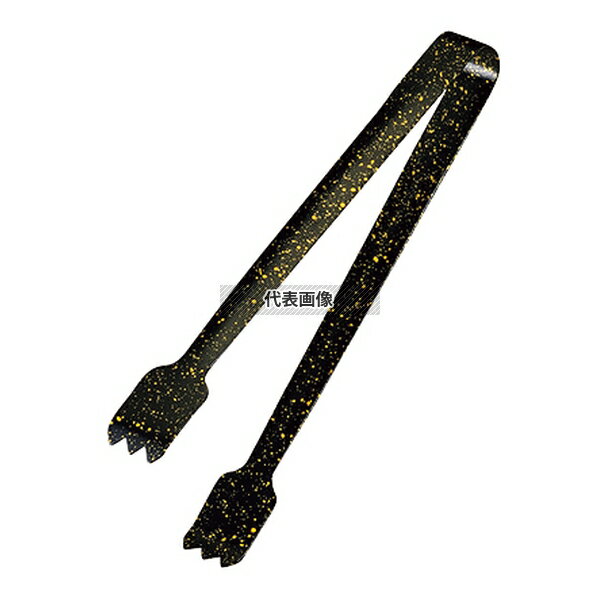 【5個セット】田辺金具 彩華 クロー薬味トング 黒 4376 15×120 トング No.3913700