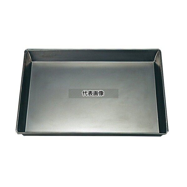 鉄 深型 天板 6枚取 540×390×H40 540×390×H40 製菓/ベーカリー用品 No.3927600