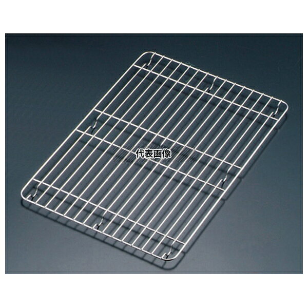【10個セット】18-8(ステンレス) 角バットアミ 手札判 136×106×H14 アミ No.3989300 first34-24990872 ファーストFACTORY サンプル画像2