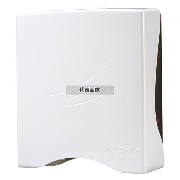 エリエール タオルディスペンサー 小判 L型 305×119×H266 ディスペンサー No.4048510