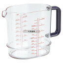 ポリカーボ メジャーカップ PM-4 1L グレー 1L φ202×103×H146 メジャーカップ No.4216900