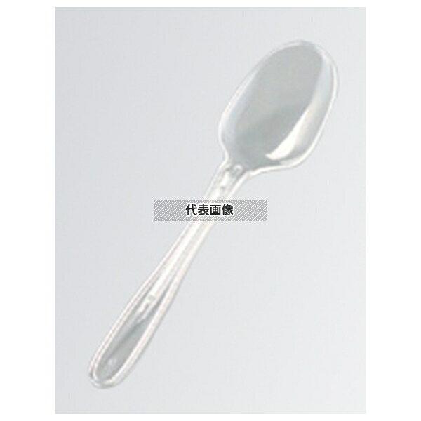 ホウケン産業 袋入スプーン160 (100本入) クリアー 160 厨房消耗品 No.4370420